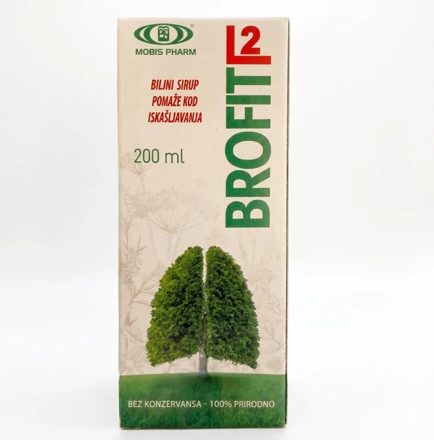 Brofit 2 - pomaže kod iskašljavanja