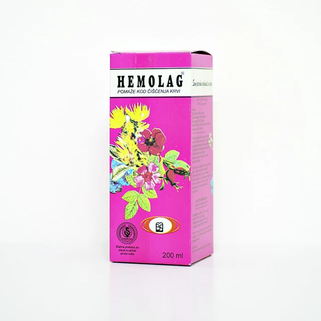 Hemolag - pomaže kod čišćenja krvi