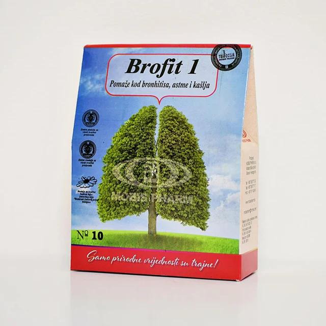 Brofit 1 - pomaže kod bronhitisa, astme, kašlja i teškog disanja