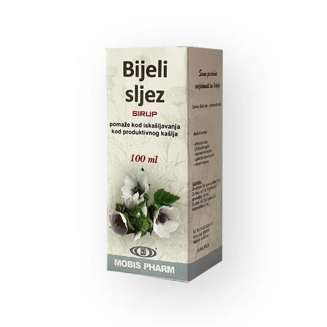 Bijeli sljez sirup